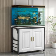 鱼缸底柜鱼缸柜家用客厅中小型水族箱鱼缸P架子龟缸架子鱼缸