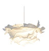 北欧克鲁宁吊灯罩创意卧室，餐厅灯纸质，简约民宿装饰diy云朵纸灯罩