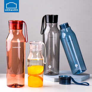 乐扣乐扣塑料运动水杯，tritan便携透明水杯水瓶，杯子食品级耐高温