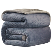 加厚冬季珊瑚绒毛毯被子春秋法兰绒空调毯铺床上用办公室午睡毯子