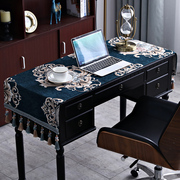欧式书桌桌布布艺桌垫布电脑桌写字台台布，书房学习桌梳妆台化妆台
