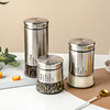 家用玻璃密封罐调料罐，干果茶叶零食储物罐便携式小号茶罐奶粉罐