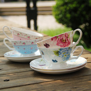 阿瓦隆欧式骨瓷咖啡杯套装陶瓷英式下午茶杯情侣杯子