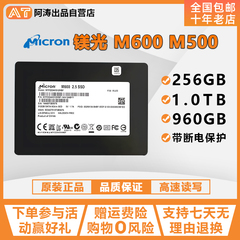 镁光m600256G512G1T固态硬盘