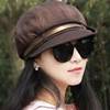 贝雷帽淑女鸭舌帽秋季韩版夏季八角帽翻边时尚帽子女帽时装帽