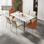 品牌全友家居简约现代钢化玻璃，餐桌客厅大理石纹桌dw1136