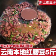 云南红腰豆红芸豆新货5斤红豆大粒芸豆大红豆子云南酸菜红豆