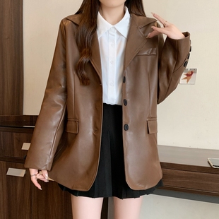 实拍秋冬装大码女装时尚英伦风小西服高级感西装外套M-4XL200斤