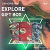 浮生主题360°全景探索礼盒ZENGAZ英伽创意潮玩防风充气打火机