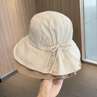 化疗后女士光头帽时尚渔夫帽大头围开颅术后帽子圆帽病人遮脱发帽
