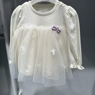 巴拉巴拉女婴童裙子长袖T恤200124100008