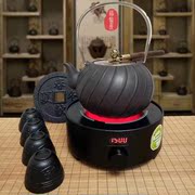 泡茶煮壶茶器茶具套装家用日本铁壶无涂层铸铁壶电陶炉一套烧水