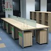 网红上海办公家具职员桌椅员工卡座钢脚结构简约电脑经济实惠可定