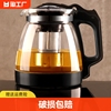 玻璃泡茶壶耐高温茶具套装过滤家用红茶壶单壶大容量水壶加厚茶杯