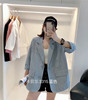卡贝尔3315九分袖韩版宽松小西装外套糖果色，时尚减龄女春2021