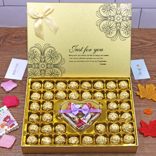 德芙巧克力礼盒装送男女生朋友，儿童闺蜜创意生日中高考情人节礼物