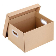伏兴带盖搬家纸箱办公整理箱收纳箱储物纸盒定制大号特硬瓦楞纸箱