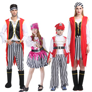 万圣节海盗服装cos男女加勒比海盗服装成人化妆舞会杰克船长衣服