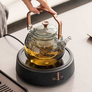 煮茶壶玻璃红茶泡茶壶耐高温电陶炉煮茶茶具套装家用煮茶器煮茶炉