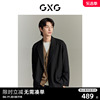 GXG男装 商场同款 黑色休闲质感单西 23年秋季GEX10114633