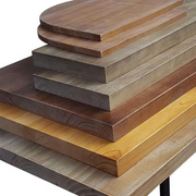 实木吧台板餐桌面板茶几板飘窗台面书桌工作台松木搁板大木板定制