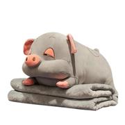 睡觉夹枕头抱枕靠枕被子猪，卧室长条床头圆柱，床上大靠垫腿可爱两用