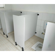 定制适用简易L型T型厕所隔断工地彩钢房公共卫生间隔断门洗手