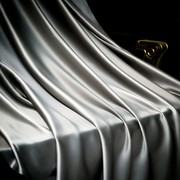 夏季真丝被套单件灰色轻奢绸缎，被罩双面丝绸被单150x200x230定制4
