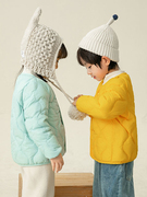 儿童羽绒服内胆男童女童双面穿小孩冬季童装宝宝婴幼儿轻薄款外套