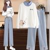 中学生少女卫衣运动休闲两件套10岁十11-15岁大童女装高级感正品
