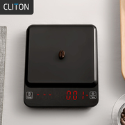 手冲咖啡电子秤充电意式家用咖啡豆称重计时秤专用咖啡器具厨房秤
