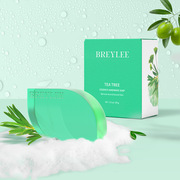 BREYLEE茶树精油皂100g 品牌版 TEA TREE ESSENCE HANDMADE SOAP