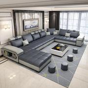 2023年布艺沙发简约现代大小户型客厅北欧乳胶科技，布沙发(布沙发)组合