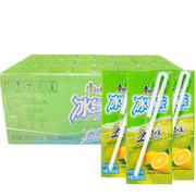 250ml*24盒康师傅冰绿茶柠檬味，盒装茶饮料，低价整箱批饮料
