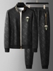 雷迪波尔欧洲站休闲运动套装男搭配帅气春秋季男士卫衣两件套
