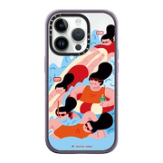 caseti运动下腰女孩艺术家干枯玫瑰联名适用于苹果14promax手机，壳iphone13pro透明保护套12全包防摔卡