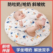 婴儿防吐奶斜坡垫防溢奶呛奶斜坡枕新生儿躺靠垫喂奶神器哺乳枕头