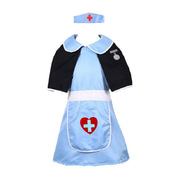  儿童护士套装万圣节女童角色装扮cosplay演出服工厂定制