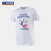victor威克多羽毛球服儿童运动服短袖，t恤汤尤杯纪念商品t-tuc22