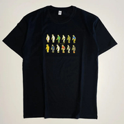 金·凯瑞t恤xl码手绘图案12个经典，角色《变相怪杰》《楚门的世界》《永远的蝙蝠侠》《圣诞怪杰》环球银幕周边