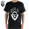 Guild T恤短袖男女款圆领宽松休闲上衣黑色夏装修身宽松夏季