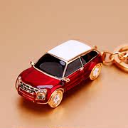 水钻路虎模型汽车钥匙扣女生韩国可爱创意ins 包挂件钥匙链圈