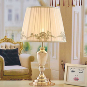 田园蕾丝欧式卧室台灯，创意公主婚庆，浪漫温馨床头灯韩式粉色礼