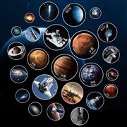 太阳系八大行星模型科学育儿童早教益智星空3D投影高端环保3C认证