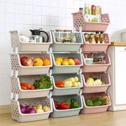 厨房蔬菜水果收纳神器居家生活，客厅杂物整理收纳篮，卧室衣物置物篮