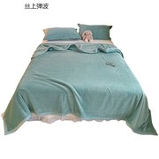珊瑚绒毛毯夏季法兰绒小毯子午睡办公室床上用午休空调毯沙发盖毯