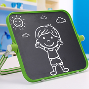 儿童画板桌面画架双面磁性，小黑板支架式家用可调节白板画画写字板