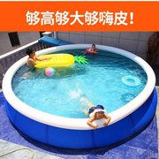 急速狗狗游泳池超大充气圆形成人洗澡池儿童游泳戏水池大型家