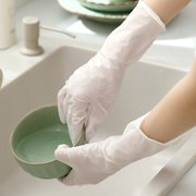 丁腈家务清洁手套女生洗碗做饭耐用厨房食品级，家用洗衣服加厚防水