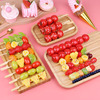 仿真冰糖葫芦串模型，糖球山楂水果苹果香蕉草莓，食品商场展示道具